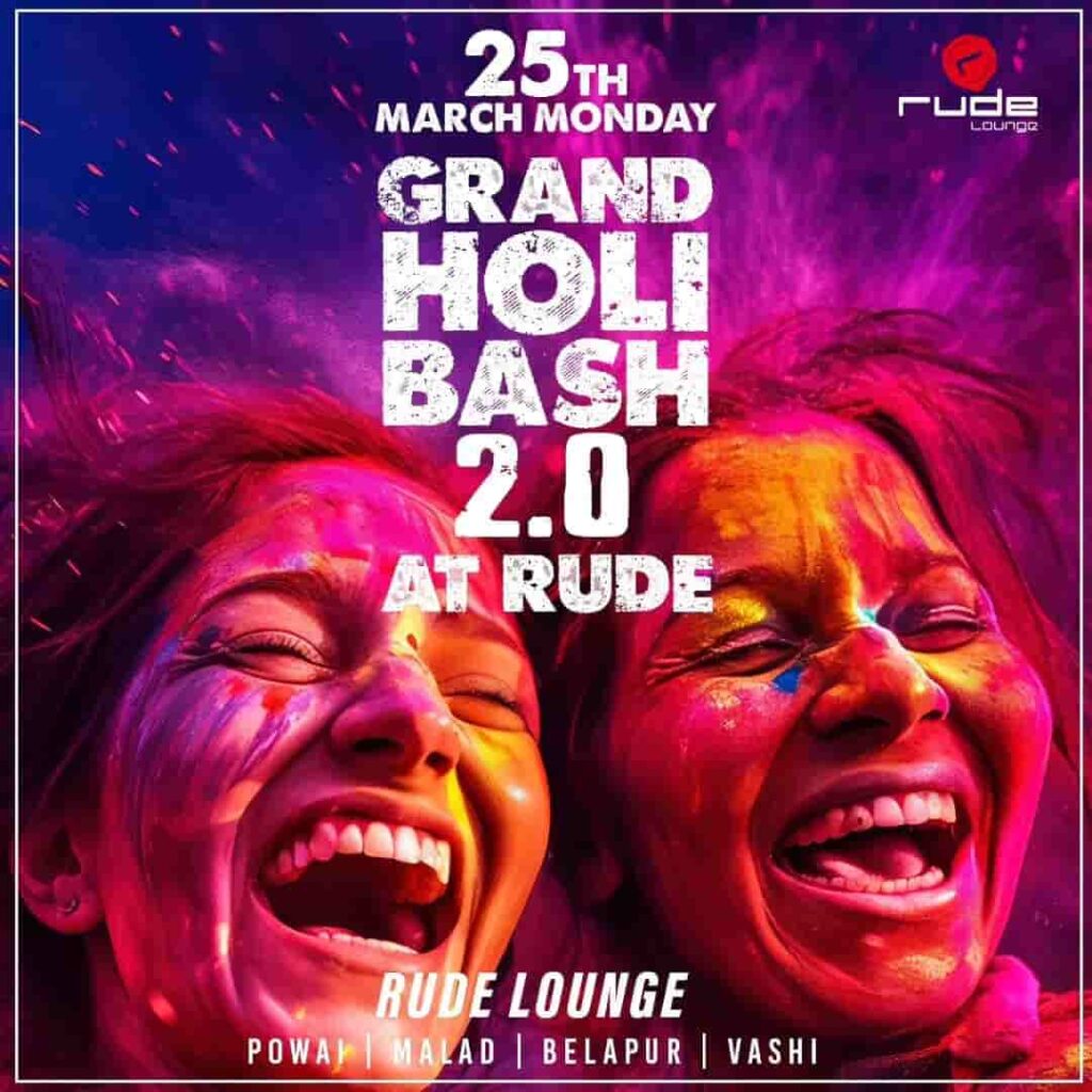 Why Choose RUDE for Holi 2024