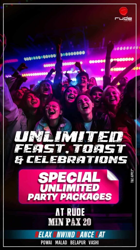 Party Packages Rude Lounge